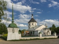 Tver, church Покрова Божией Матери, Reki T'maki embankment, house 1А