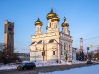 Tver, temple Храм святого Александра Невского, Privokzalnaya square, house 1