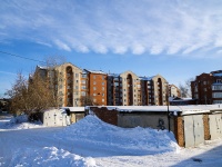Томск, Заозерный переулок, дом 1/1. многоквартирный дом