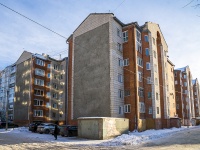 Томск, Заозерный переулок, дом 1/1. многоквартирный дом