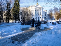 Томск, Ленина проспект. памятник Профессорам В.М. Флоринскому и Д.И. Менделееву от благодарных сибиряков 