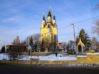 Томск, храм Воскресенская церковь, улица Октябрьский взвоз, дом 10