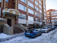 Томск, Типографский переулок, дом 1А. многоквартирный дом