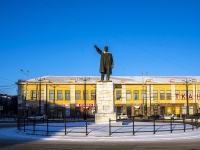 Томск, площадь Ленина. памятник В.И. Ленину