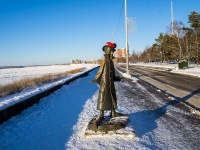 Томск, площадь Ленина. памятник А.П. Чехову
