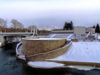 Томск, улица Розы Люксембург. праздничная площадка "Амфитеатр"