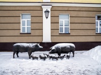 Томск, скульптурная композиция 