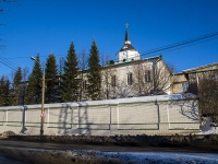 Томск, улица Крылова, дом 12/1. Богородице-Алексиевский мужской монастырь. Келейный корпус