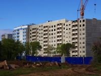 Ульяновск, улица Тельмана, строящееся здание 