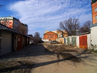Ульяновск, улица Бебеля, индивидуальные гаражи 