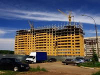 Ульяновск, улица Карбышева. строящееся здание