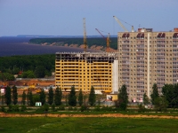 Ulyanovsk, Karbyshev st, building under construction 