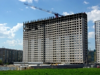 Ulyanovsk, st Aleksandr Nevsky, house 2Г. building under construction