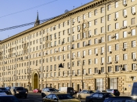 Arbatsky district, Smolenskaya square, 房屋 13/21. 公寓楼
