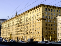 Arbatsky district, Smolenskaya square, house 13/21. Apartment house