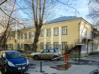 Basmanny district, Zhukovsky st, house 4 с.2. building under reconstruction