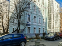 Basmanny district, Zhukovsky st, house 4 с.3. Apartment house