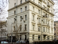 Basmanny district, Makarenko st, house 1/19. Apartment house