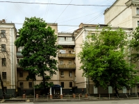 Basmanny district, st Spartakovskaya, house 38. Apartment house