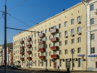 Замоскворечье, улица Большая Серпуховская, дом 40 с.1. многоквартирный дом