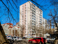 Meshchansky district, Banny alley, house 7 к.1. Apartment house