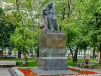 Presnensky district, monument Н.В. ГоголюNikitskiy blvd, monument Н.В. Гоголю
