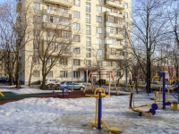 Presnensky district, Khodynskaya st, house 10. Apartment house