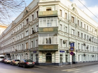 Presnensky district, Bogoslovsky alley, house 16/6СТР1. Apartment house