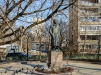 Presnensky district, 纪念碑 Александру БлокуSpiridonovka st, 纪念碑 Александру Блоку
