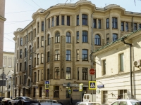 Presnensky district, Spiridonovka st, house 27/24. Apartment house