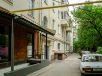 Presnensky district, alley Granatny, house 11 с.1. Apartment house