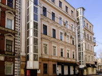 Presnensky district, Spiridonyevskiy , 房屋 12/9. 公寓楼