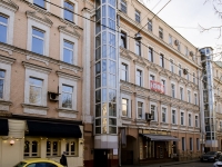 Presnensky district, Spiridonyevskiy , house 12/9. Apartment house