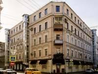 Presnensky district,  Spiridonyevskiy, house 12/9. Apartment house