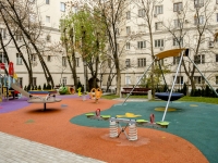 Presnensky district, Voznesenskiy alley, 房屋 16/4. 公寓楼