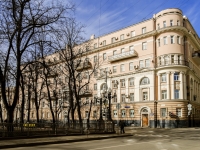 Presnensky district, Ermolaevskiy , 房屋 13/31. 公寓楼