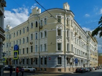 Presnensky district,  Merzlyakovskiy, house 13/2. Apartment house