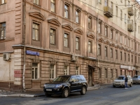 Presnensky district, Bolshoy Tishinskiy , house 43/20. Apartment house