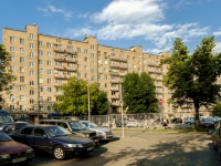 Presnensky district, Gruzinsky alley, 房屋 3 с.1. 公寓楼