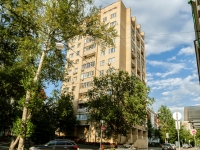 Presnensky district, Maliy Tishinskiy , house 22. Apartment house