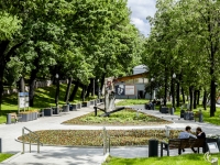 Tagansky district, public garden Сахарова , public garden Сахарова