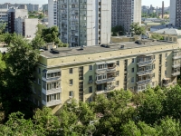 Tagansky district, Bibliotechnaya st, house 23. Apartment house