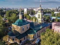 Tagansky district, temple Сорока Севастийских мучеников в Спасской слободе, Dinamovskaya st, house 28