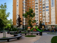 Tagansky district, Mezhdunarodnaya st, house 22 с.1. Apartment house