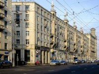 Tverskoy district, Tverskoy blvd, house 28. Apartment house