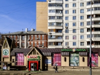 Tverskoy district, Tikhvinskaya st, house 3. Apartment house