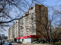 Tverskoy district, Tikhvinskaya st, house 17. Apartment house