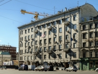 Khamovniki District, Smolenskiy blvd, house 15. Apartment house