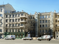 Khamovniki District, Smolenskiy blvd, house 17 с.1. Apartment house