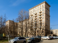 Хамовники район, Комсомольский проспект, дом 45. многоквартирный дом